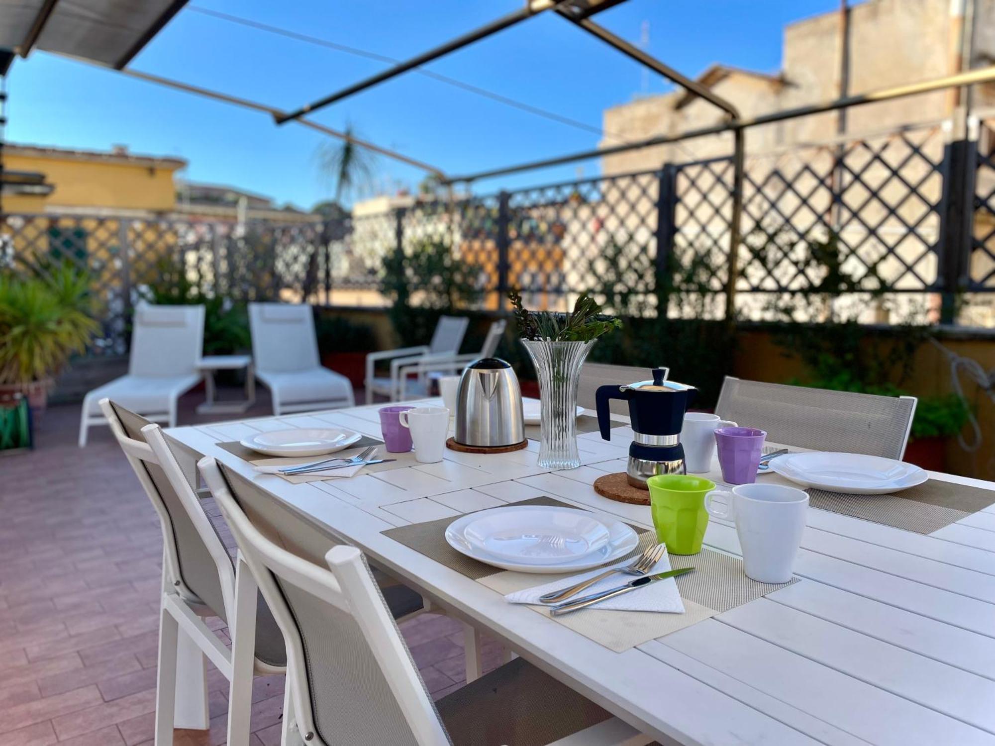 Elegant, With Private Terrace Next To The Vatican Rome Luaran gambar