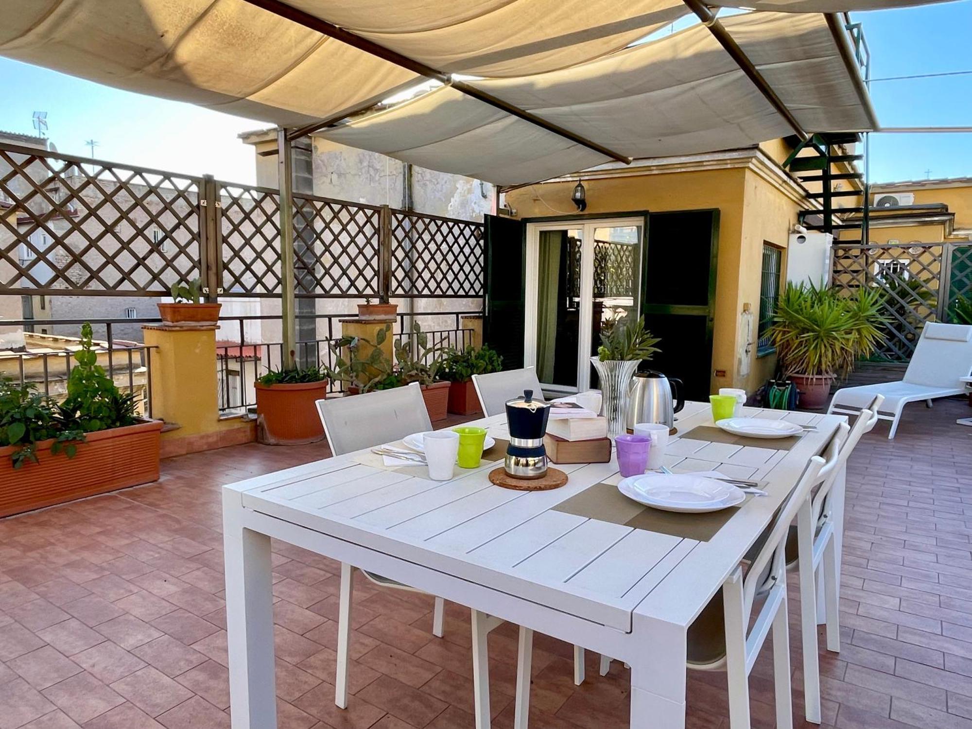 Elegant, With Private Terrace Next To The Vatican Rome Luaran gambar